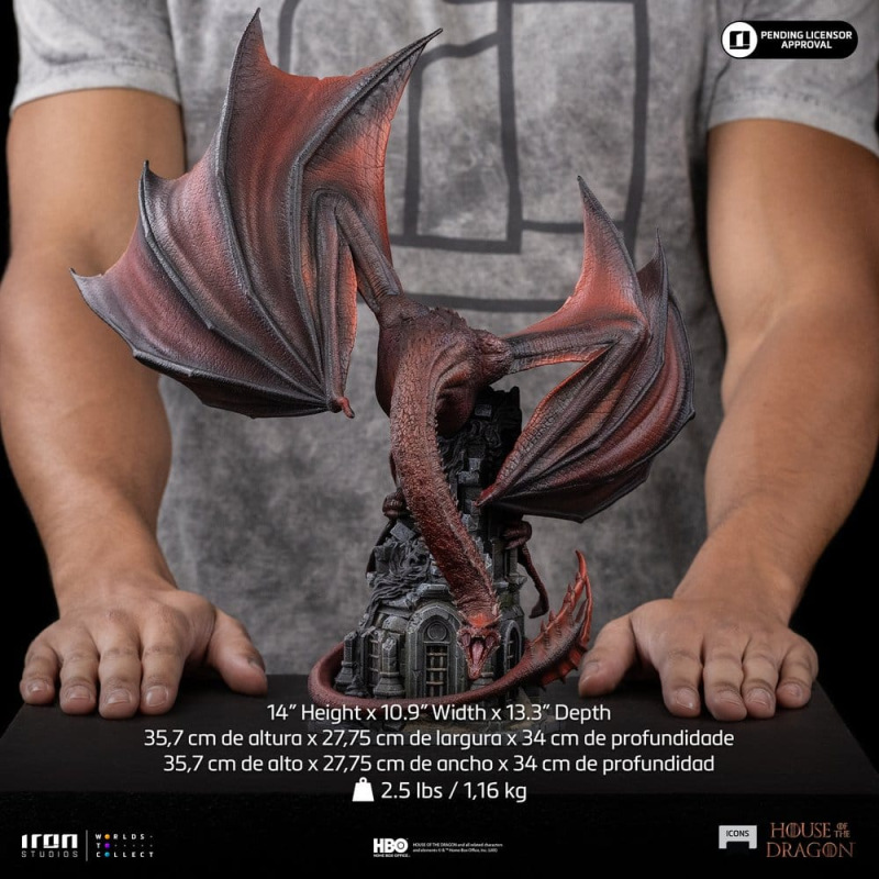 House of the Dragon Icons Statue Caraxes 36 cm 13