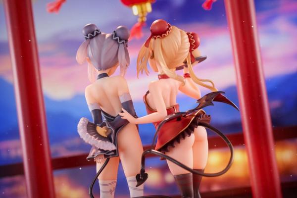 Original Character PVC Statues 1/8 Tamano Kedama Tiffany & Chloe 16 cm