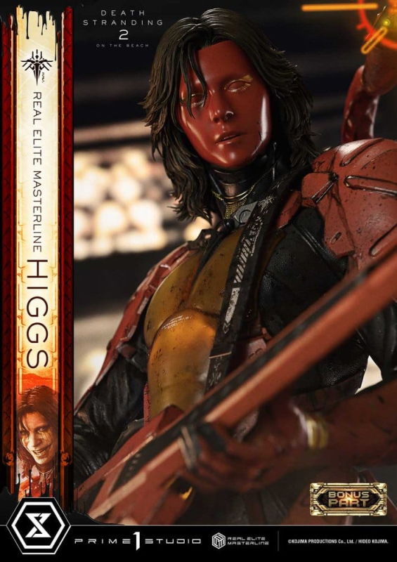 Death Stranding 2: On The Beach Real Elite Masterline Statue 1/3 Higgs DX Bonus Version 81 cm 5