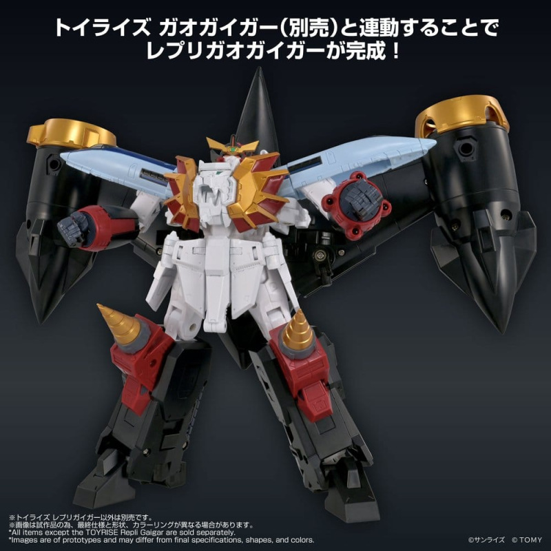 The King of Braves GaoGaiGar Toyrise Action Figure Repli Gaigar 3
