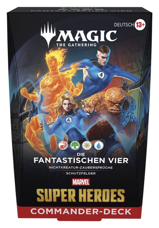 Magic the Gathering Marvel Super Heroes Commander Decks Case (4) german 8