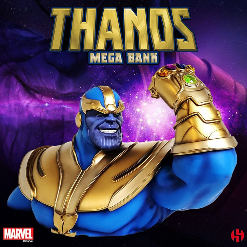 Marvel Comics Coin Bank Thanos 23 cm 3