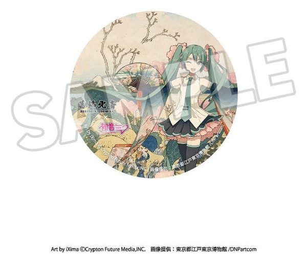 Katsushika Hokusai x Hatsune Miku Pins 6 cm Blind Box Assortment (8) 4