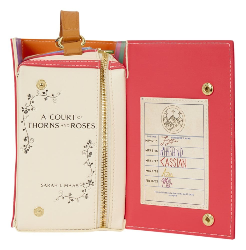 A Court of Thorns and Roses by Loungefly Crossbody Bag Book Series 5