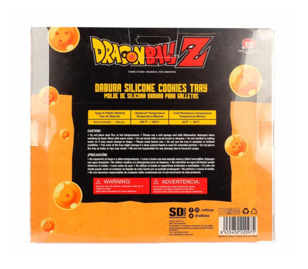 Dragon Ball Z Silicone Cookies Tray Dabura 1
