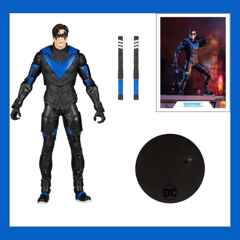 DC Gaming: Nightwing (Gotham Knights) 18 cm Action Figure - McFarlane Toys