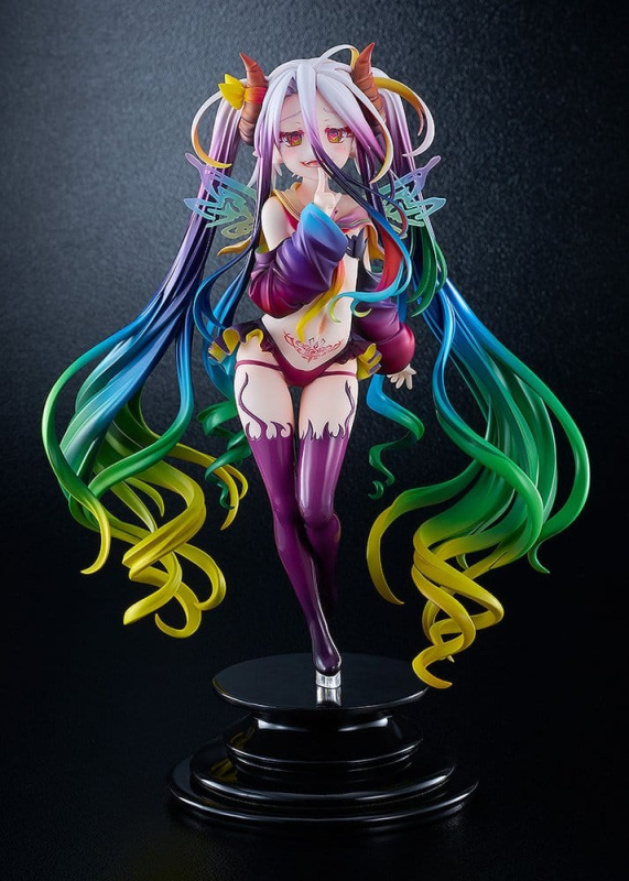 No Game No Life PVC Figure 1/7 Black Shiro 26 cm 1