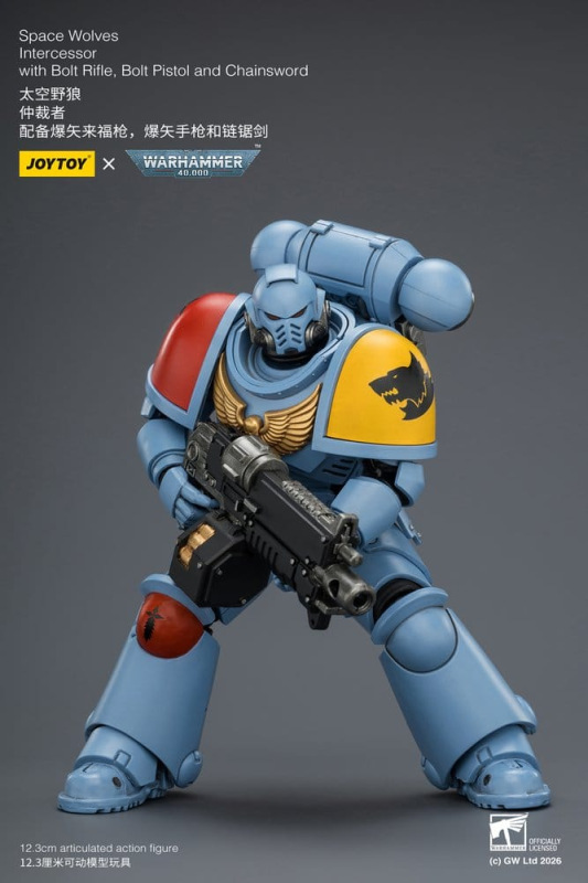 Warhammer 40,000 Action Figure Space Wolves Intercessor 12 cm 13