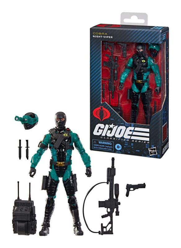 G.I. Joe Classified Series Action Figure Night-Viper 15 cm 4