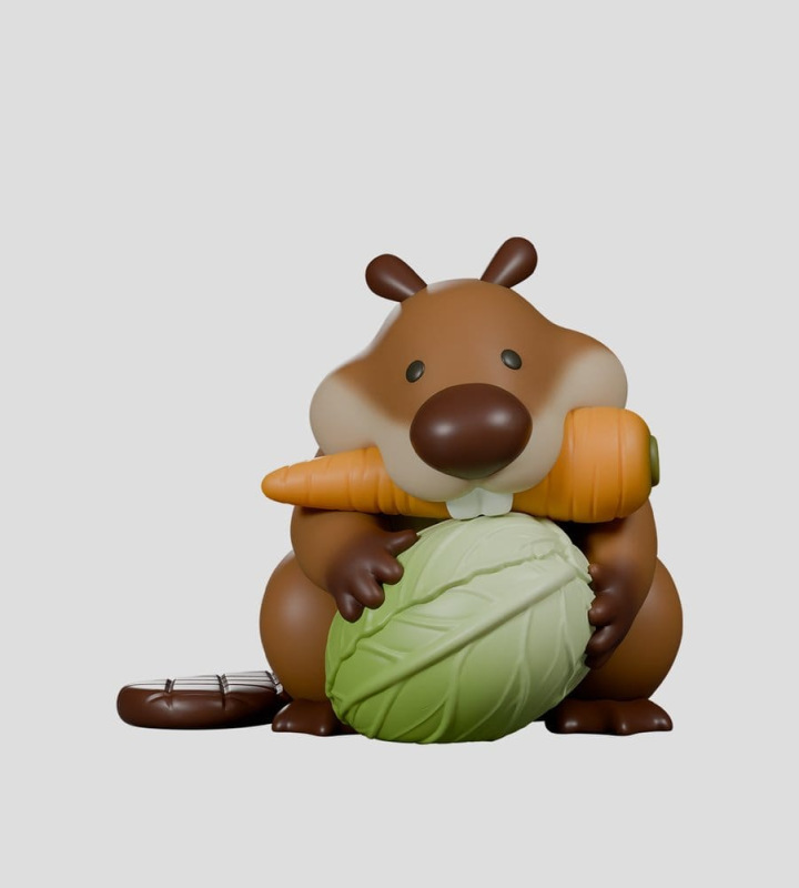 MisBEAVhaving Mini Figures S1 5 cm Blind Box Display (6) 3