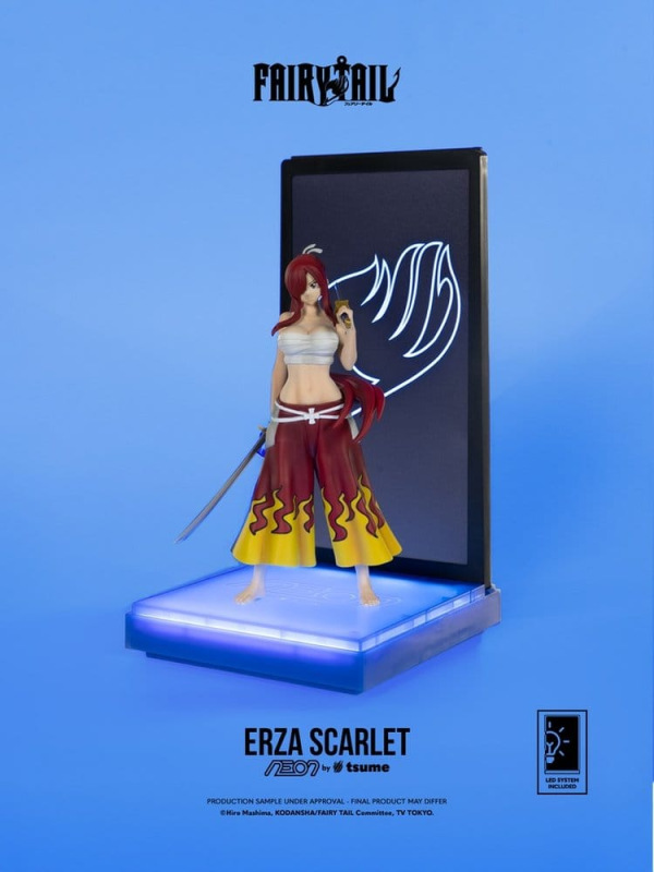 Fairy Tail Neon Figure 1/9 Erza Scarlet 25 cm 1