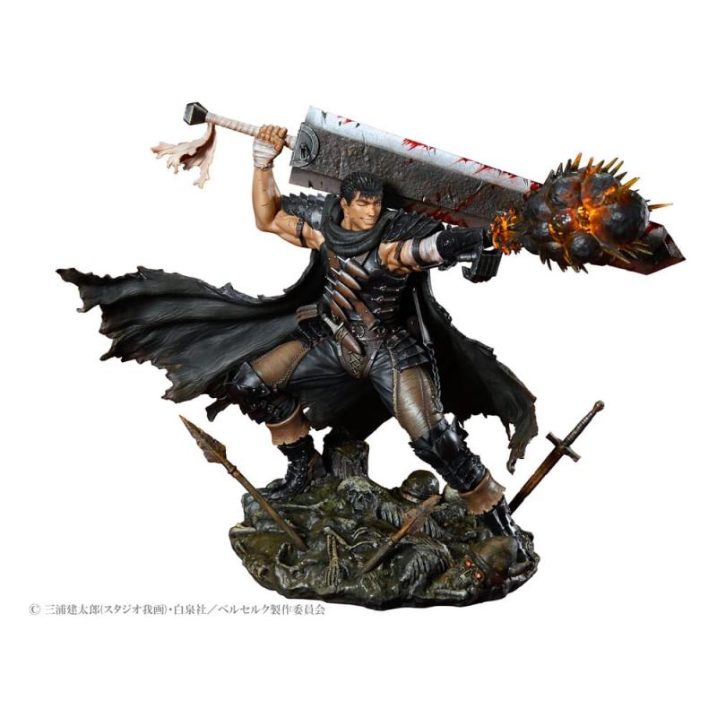 Berserk PVC Statue 1/7 Guts Black Swordsman Ver. 26 cm