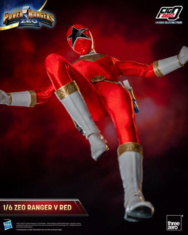 Power Rangers Zeo FigZero Action Figure 1/6 Ranger V Red 30 cm