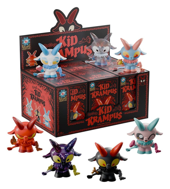 Kid Krampus Mini Figures S1 8 cm Blind Box Display (6) 3