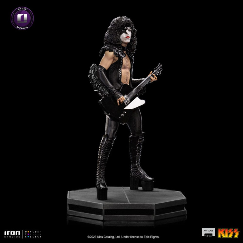 Kiss Art Scale Statue 1/10 Paul Stanley 22 cm 2
