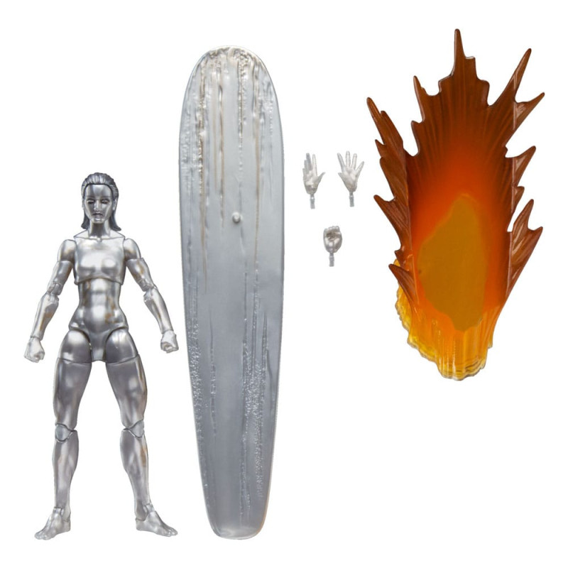 The Fantastic Four: First Steps Marvel Legends Action Figure Silver Surfer 15 cm 9