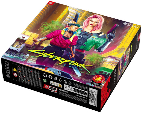 Cyberpunk 2077 Puzzle Kitsch Style (1000 pieces) 10