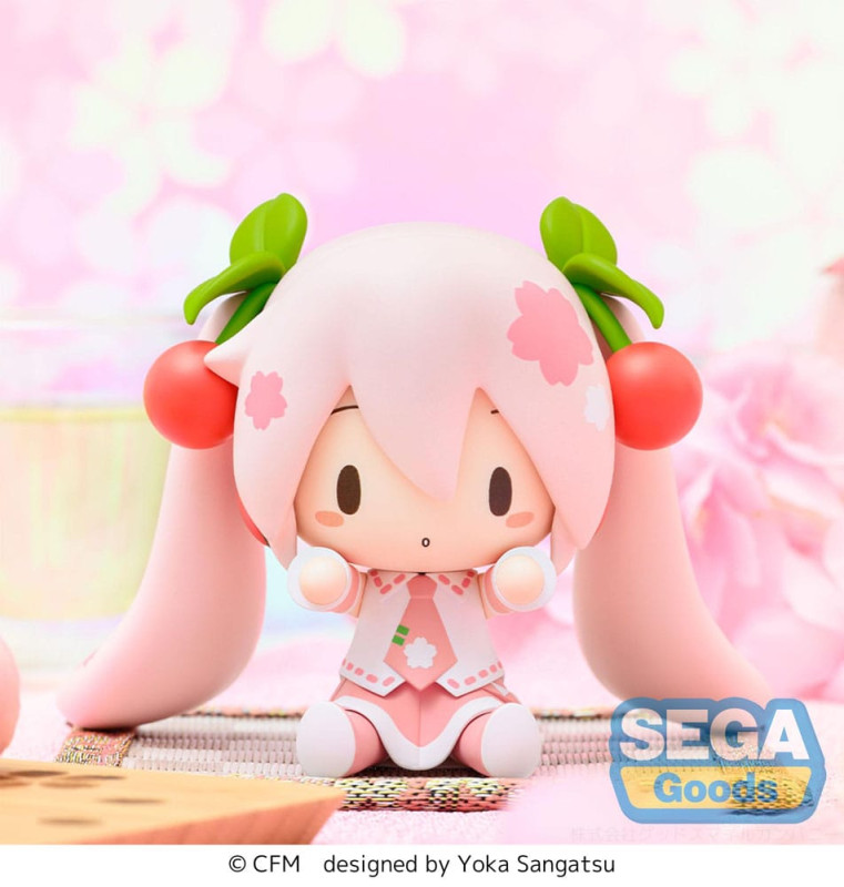 Character Vocal Series 01: Hatsune Miku Fuwa Petit Chibi Figure Sakura Miku 8 cm 7