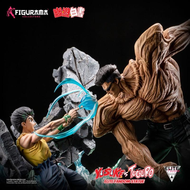 Yu Yu Hakusho Elite Exclusive Statue 1/6 Yusuke vs Toguro 59 cm