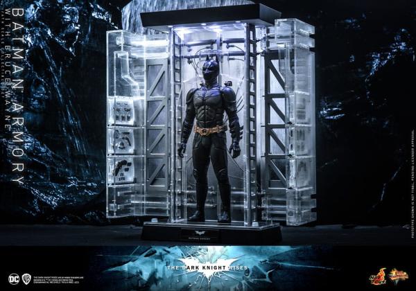 The Dark Knight Rises Movie Masterpiece Action Figures & Diorama 1/6 Batman Armory with Bruce Wa 5