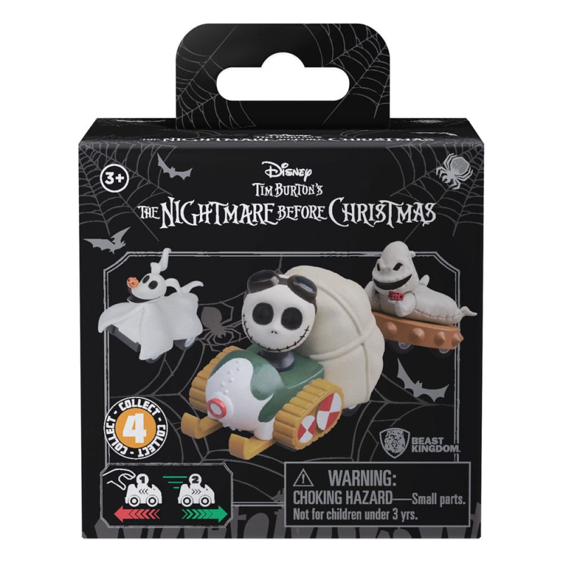 Nightmare Before Christmas Zoom Hero Pullback Vehicles with Figures (Blind Box Ver.) Assortment (12) 5