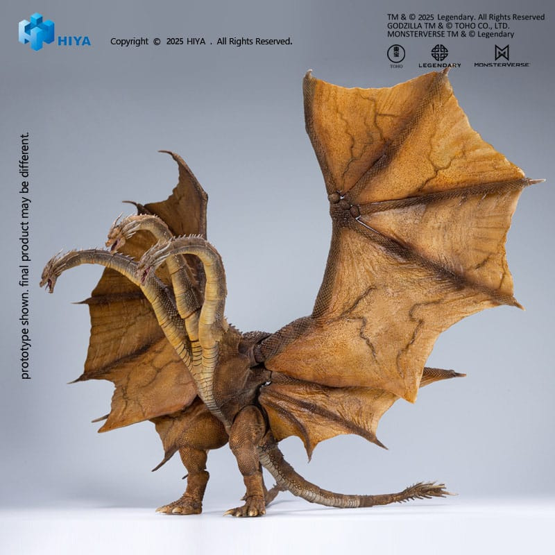 Godzilla: King of the Monsters 2019 Exquisite Basic Action Figure King Ghidorah 2.0 25 cm 9