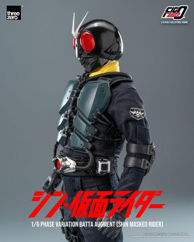 Kamen Rider FigZero Action Figure 1/6 Phase Variation Batta Augment (Shin Masked Rider) 30 cm