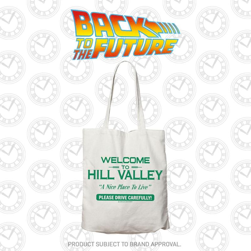 Back to the Future Tote Bag Hill Valley