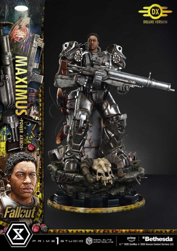 Fallout Real Elite Masterline Statue 1/4 Maximus Power Armor Deluxe Version 67 cm 11