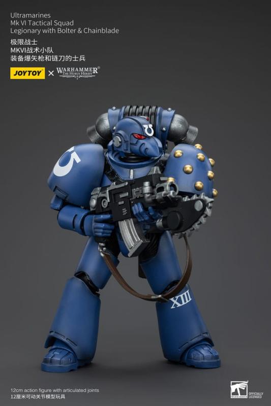 Warhammer The Horus Heresy Action Figure 1/18 Ultramarines MK VI Tactical Squad Legionary with Bolte