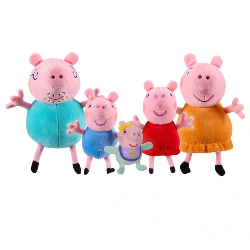 Peppa Pig Plush figures 5er Pack 5