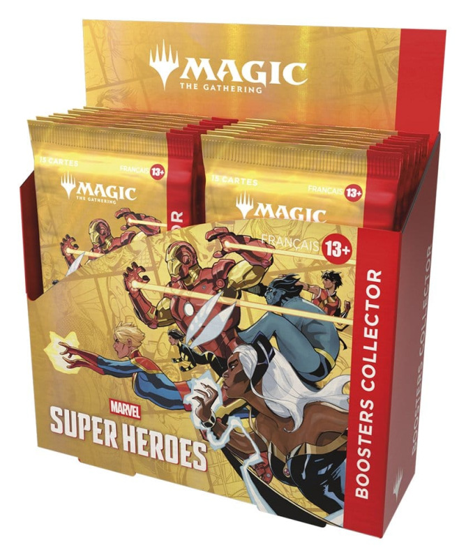 Magic the Gathering Marvel Super Heroes Collector Booster Display (12) french