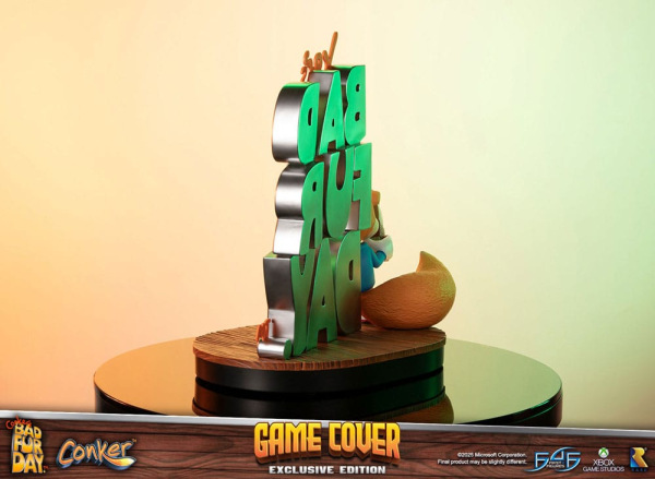 Conker´s Bad Fur Day Statue Game Cover Exclusive Edition 45 cm 5