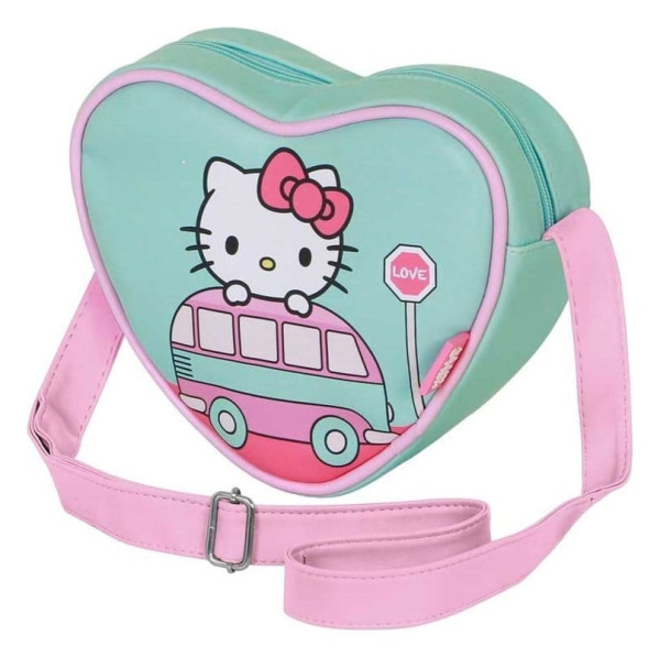 Sanrio Casual Heart Shoulder Bag Hello Kitty Van