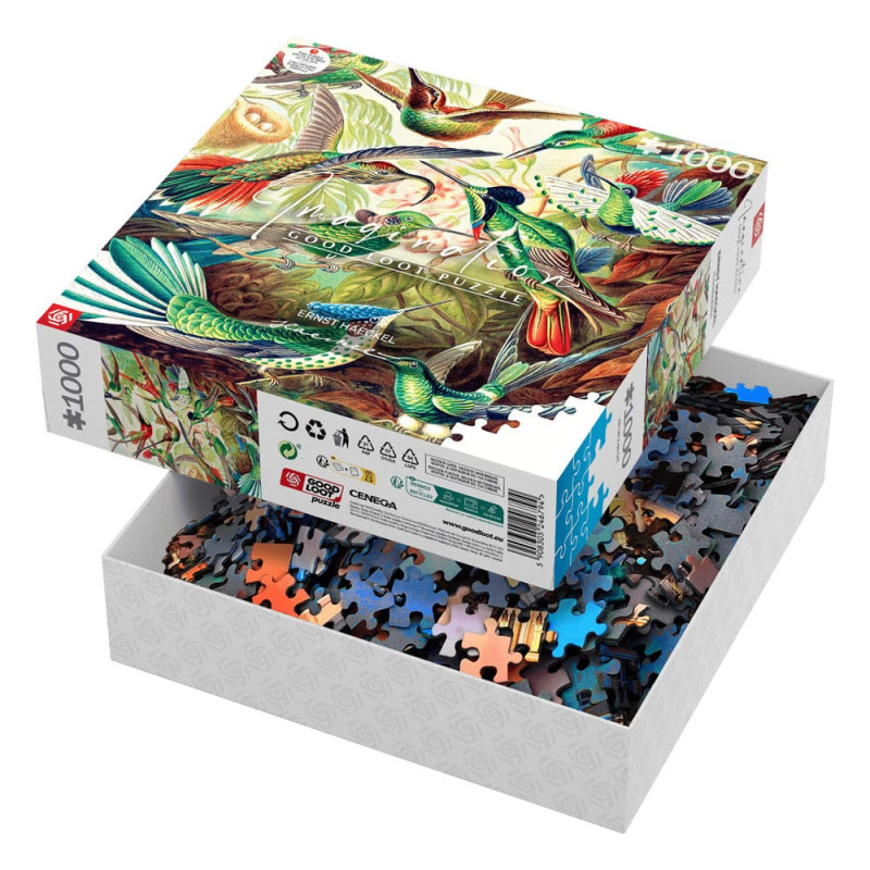 Ernst Haeckel Imagination Puzzle Hummingbirds/Kolibry (1000 pieces) 7
