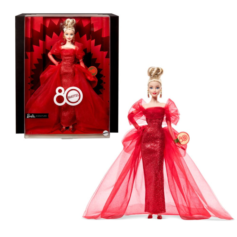 Barbie Signature Doll 80th Anniversary Blonde 4