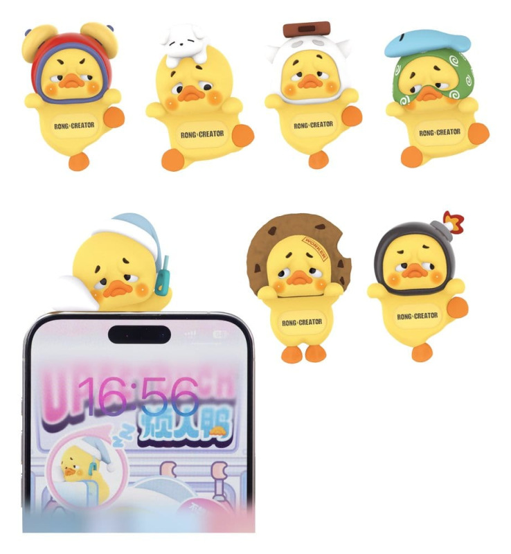 Upset Duck: Status Display Duck Blind Box figure 5 cm Display (6)