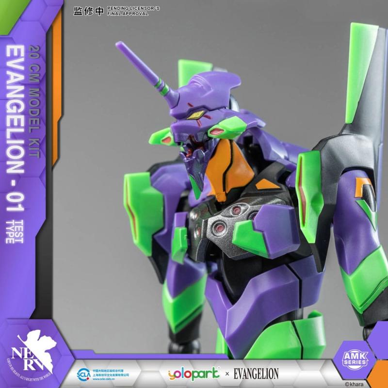 Neon Genesis Evangelion AMK Series Plastic Model Kit Eva-01 20 cm 4