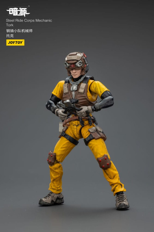 Steel Ride Corps Dark Source Action Figur Mechanic Tork 7 cm 6