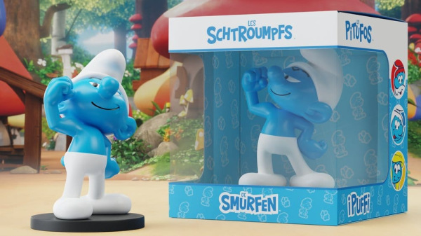 The Smurfs Statue Hefty Smurf 11 cm 3