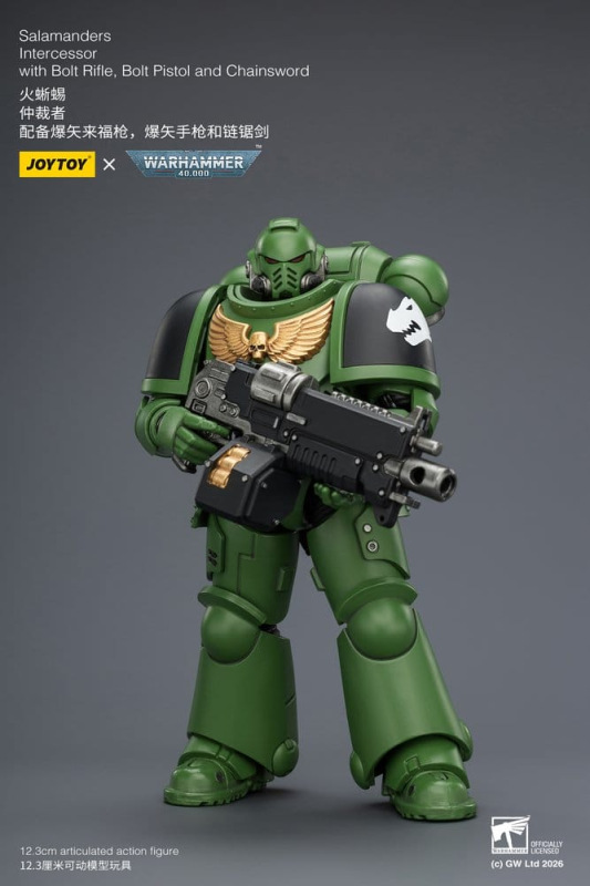 Warhammer 40,000 Action Figure Salamanders Intercessor 12 cm 11