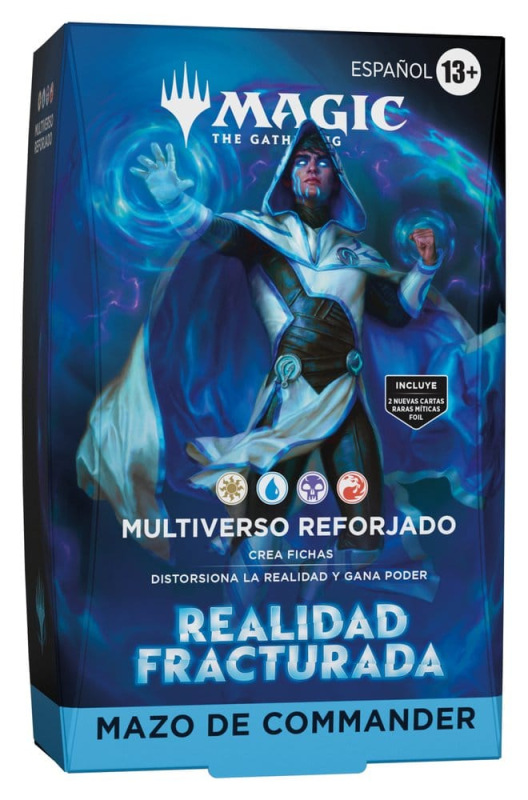 Magic the Gathering Realidad fracturada Commander Deck Multiverse Reforged Assortment (4) spanish 1