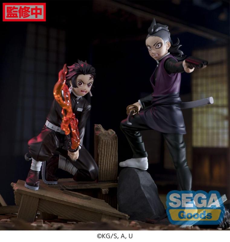 Demon Slayer: Kimetsu no Yaiba Xross Link Anime PVC Statue Genya Shinazugawa -Swordsmith Village Arc 4