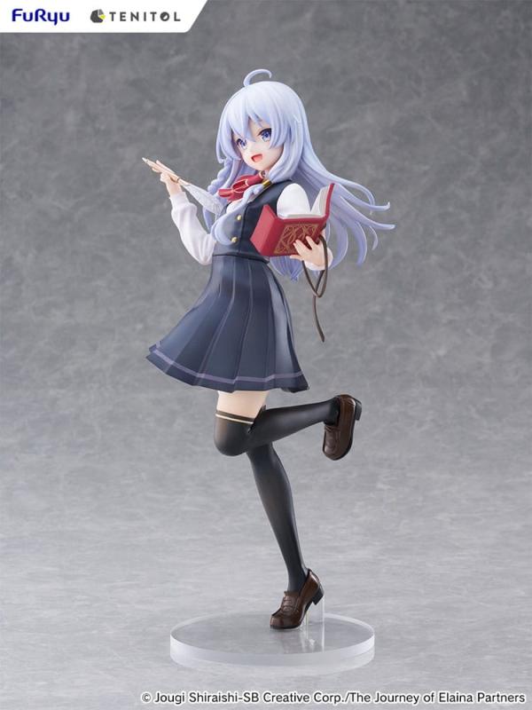 Wandering Witch: The Journey of Elaina Tenitol Tall PVC Statue Elaina School Uniform Ver. 29 cm 10