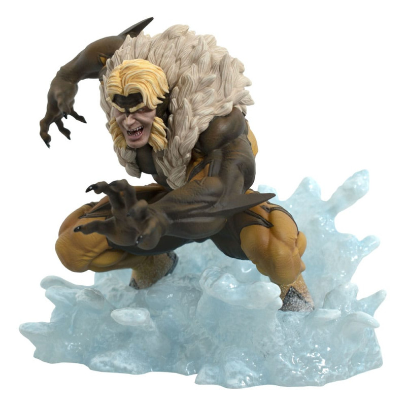 Marvel Comic Gallery PVC Diorama Sabretooth 16 cm 2