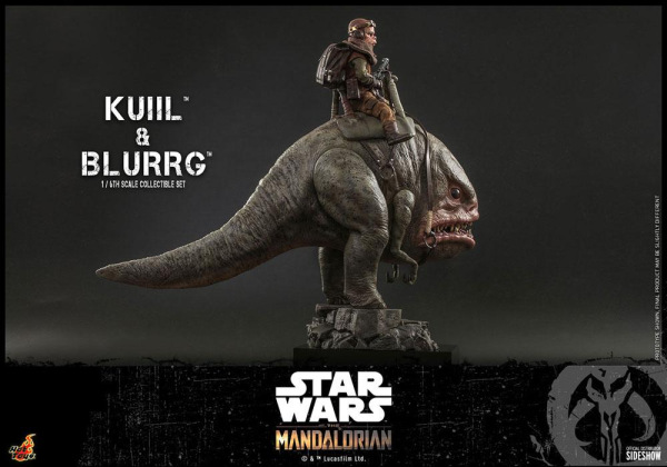 Star Wars The Mandalorian Action Figure 2-Pack 1/6 Kuiil & Blurrg 37 cm 12