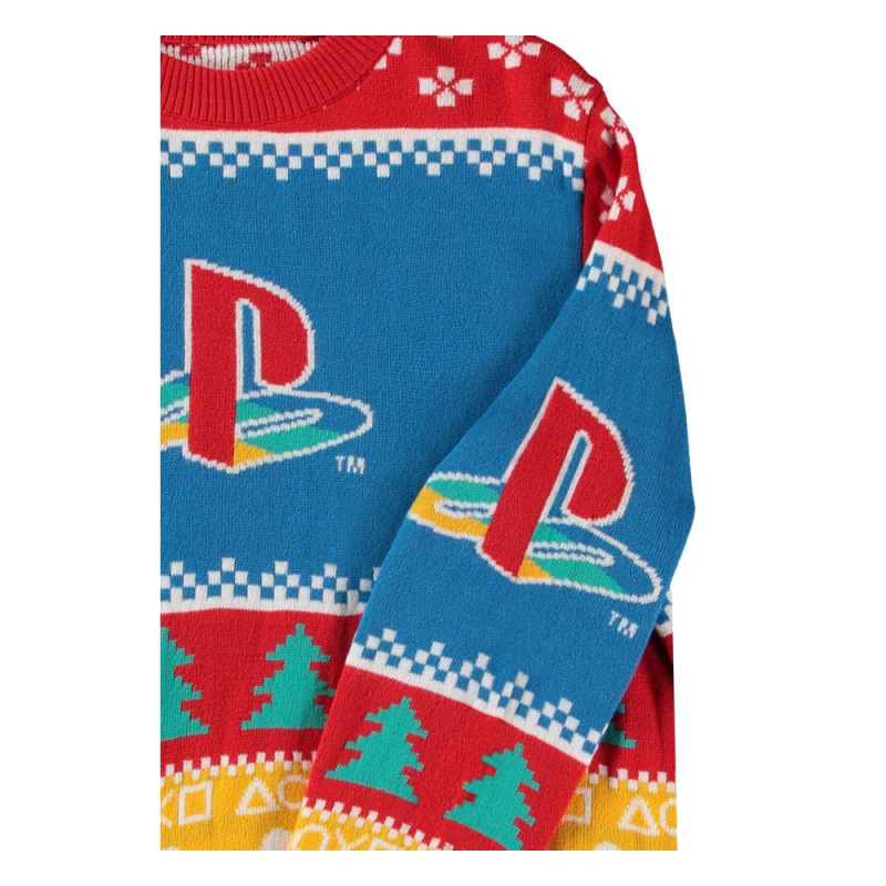 PlayStation Sweater Logo (Christmas Jumper) Size S 2