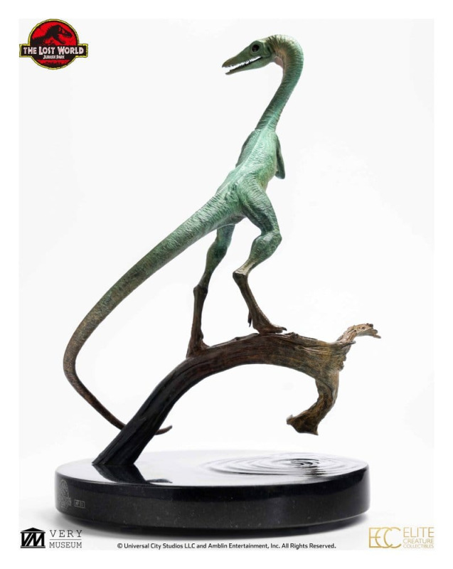 The Lost World: Jurassic Park Statue 2/3 Compsognathus Bronze 28 cm 9