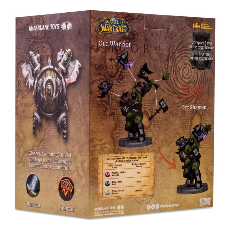 World of Warcraft Action Figure Orc: Shaman / Warrior 15 cm 11