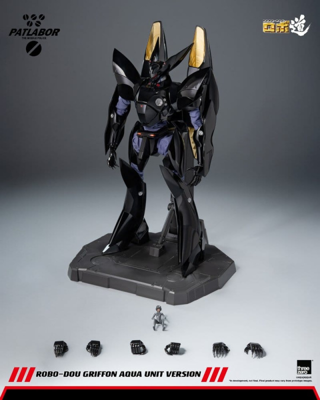 Mobile Police Patlabor Robo-Dou Action Figure 1/35 Griffon Aqua Unit Version 25 cm 1